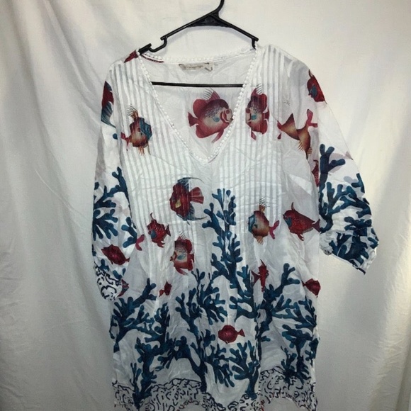 swim suit cover up, size large - Picture 1 of 3